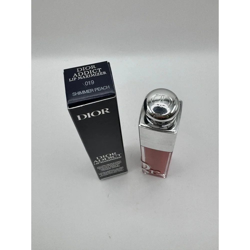 Dior Addict Lip Maximizer 019 Shimmer Peach Plumping NEW